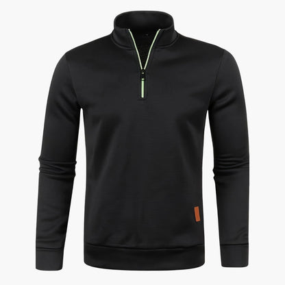 Men's Long Sleeve Half Zip Sweatshirt