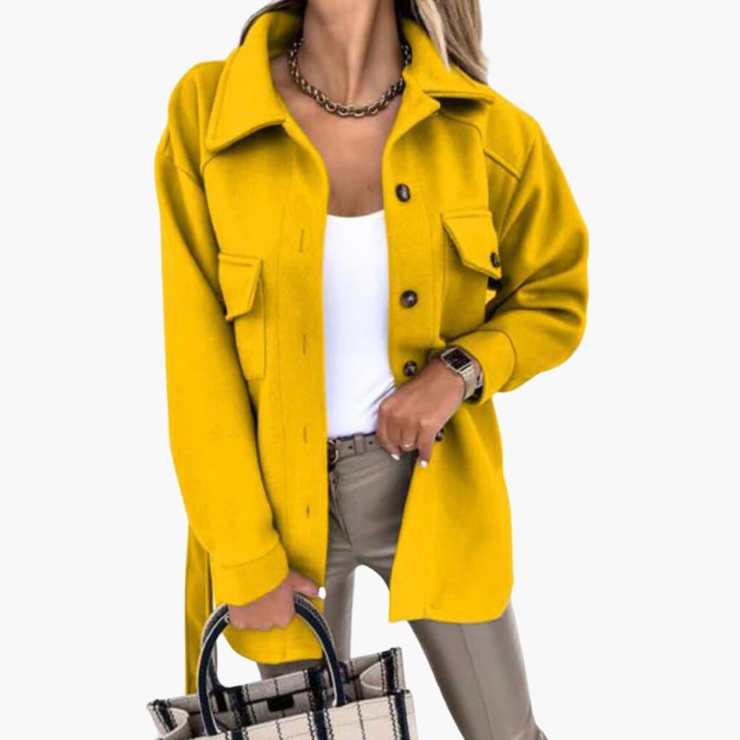 Ladies Classic Button Front Jacket