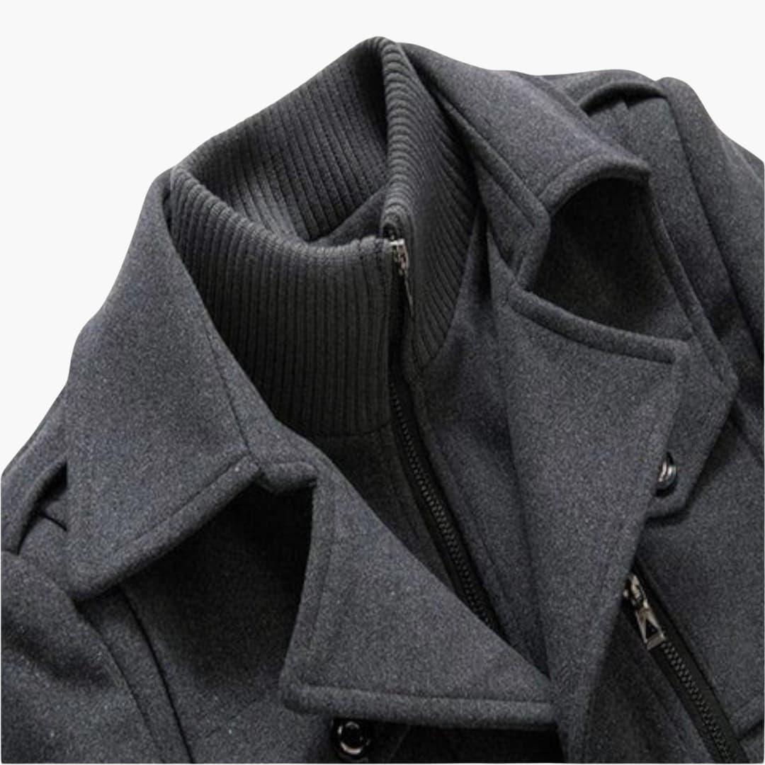 Insulated Mens Parka Jacket - Warm Waterproof Coat