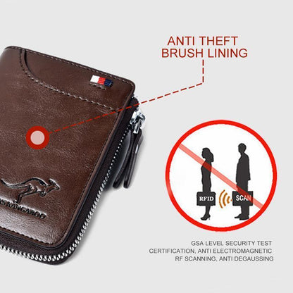 Slim Secure Wallet with RFID Blocking