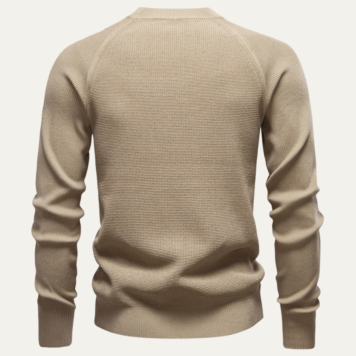 Comfortable Men's Relaxed Fit Crew Neck Sweater