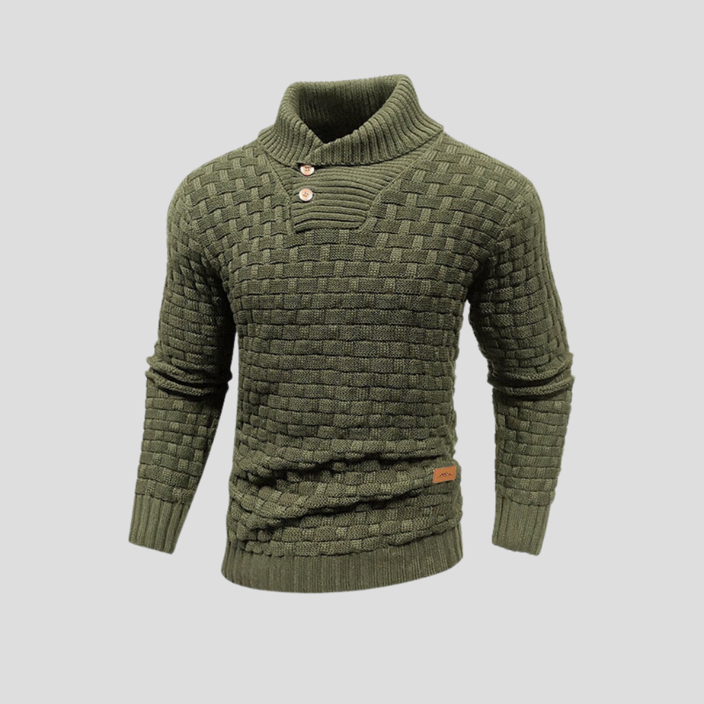 Casual Crew Neck Knit Sweater