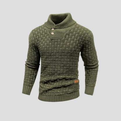 Casual Crew Neck Knit Sweater