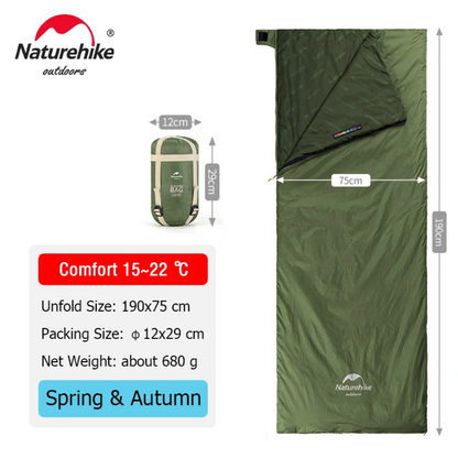Compact Outdoor Lightweight Hiking Sleeping Bag