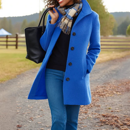 Timeless Button Front Trench Coat