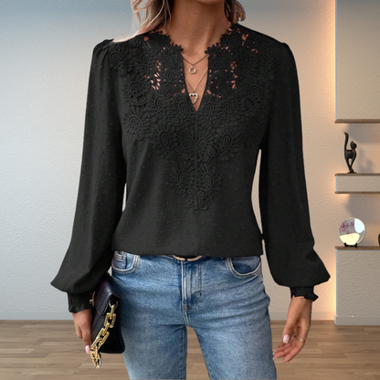 Chic Women's Breathable Blouse