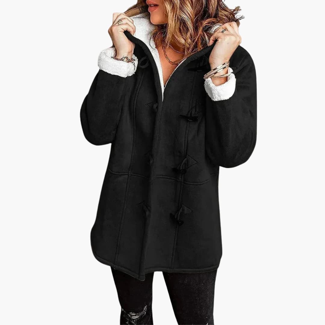 Ladies Waterproof Hooded Parka Jacket - Olytrend