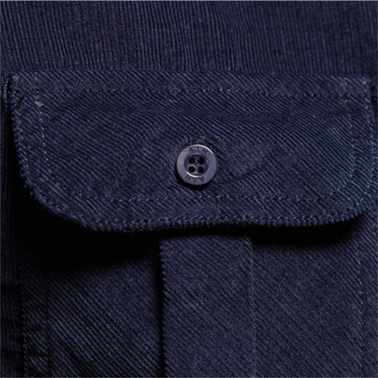 Rustic Men's Relaxed Fit Corduroy Button Shirt