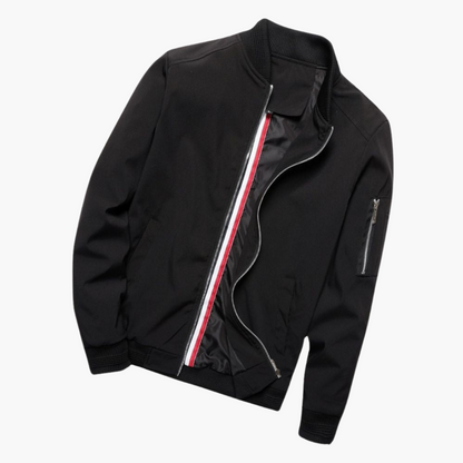 Slim Fit Mens Bomber Jacket - Comfortable & Water Resistant