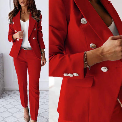 Classic Women's Two Piece Suit Set