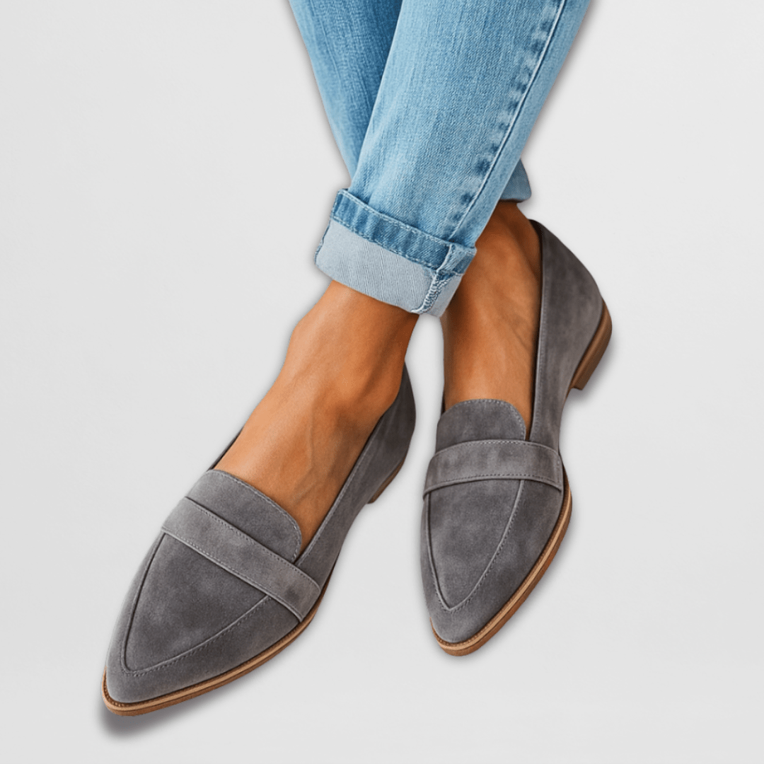 Comfortable Slip On Suede Loafers
