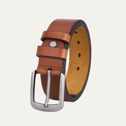Premium Leather Traditional Strap Belt for Men