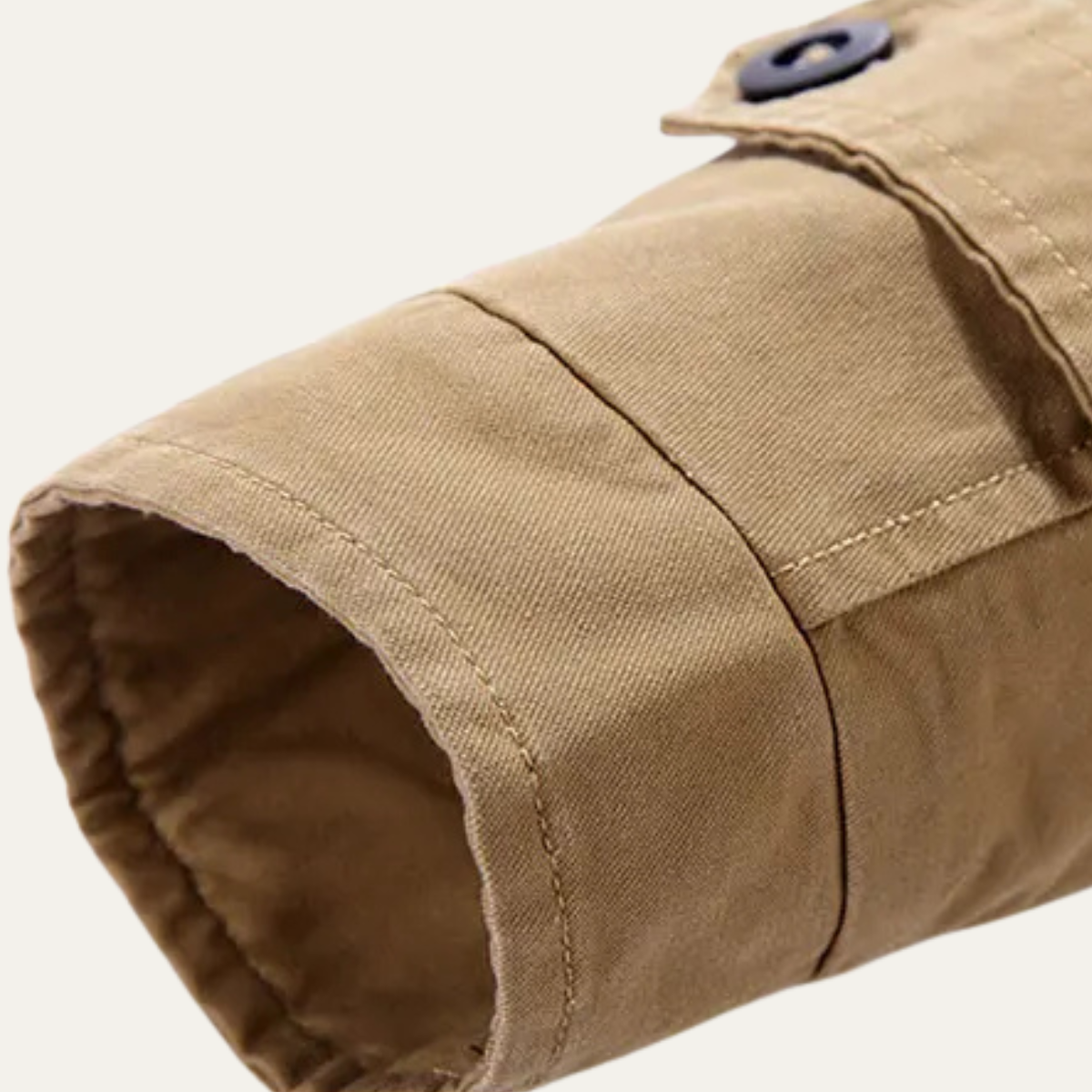 Thermal Insulated Men's Fleece Hooded Parka Coat
