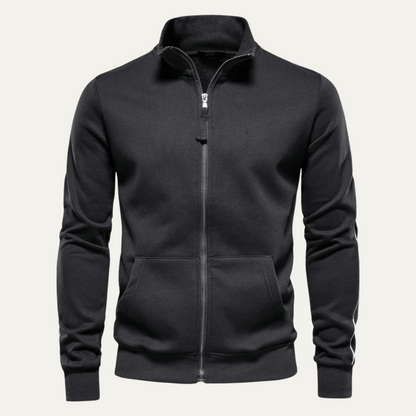 Men's Classic Zip Up Lightweight Windbreaker Jacket - Nocini