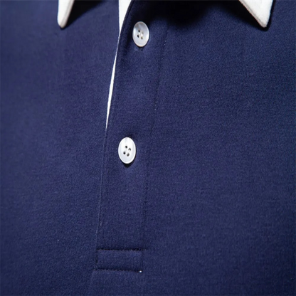 Classic Men's Relaxed Fit Polo Sweater
