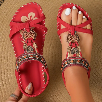 Comfortable Slip On Flat Sandals