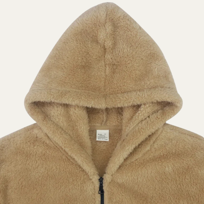 Cozy Men's Fleece Lined Hooded Jacket