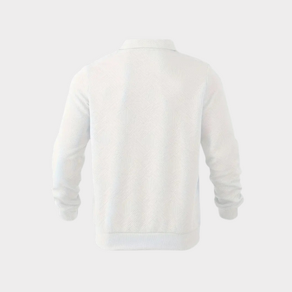 Classic Mens Quarter Zip Sweater