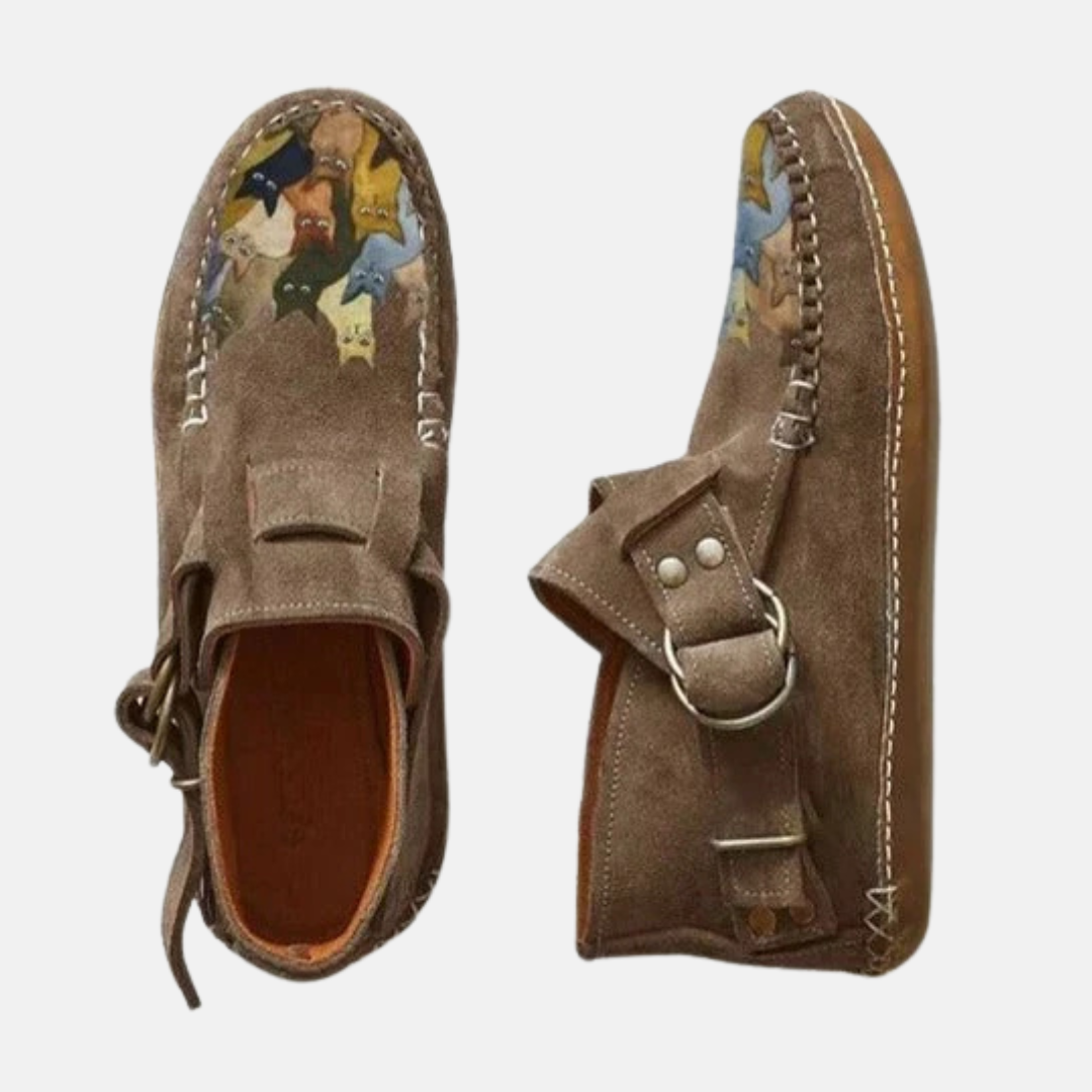 Cozy Fleece Lined Moccasin Slippers