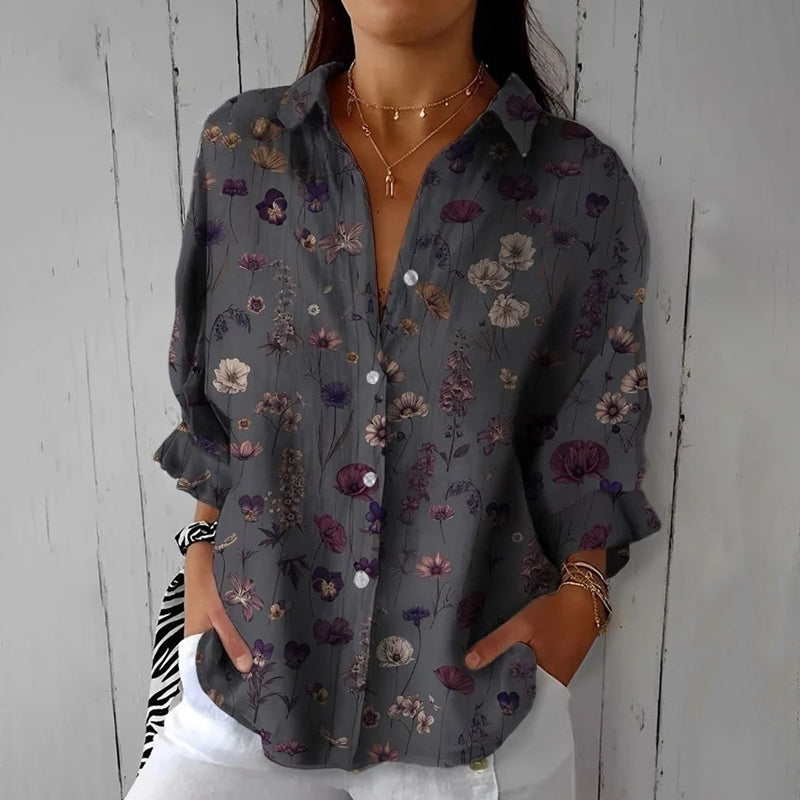Classic Floral Women's Top - Nocini