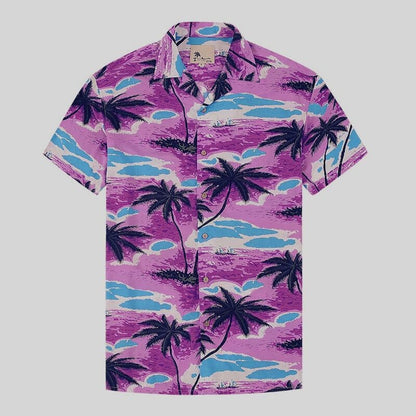 Casual Loose Fit Floral Summer Shirt