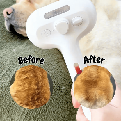 Gentle Pet Steam Grooming Brush