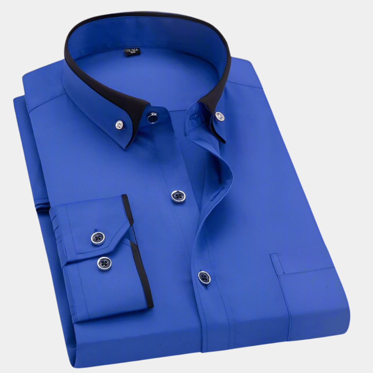 Stylish Men's Classic Long Sleeve Shirt