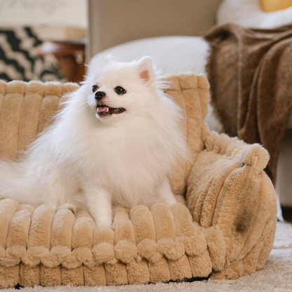 Comfortable Orthopedic Pet Dog Bed With Back Support