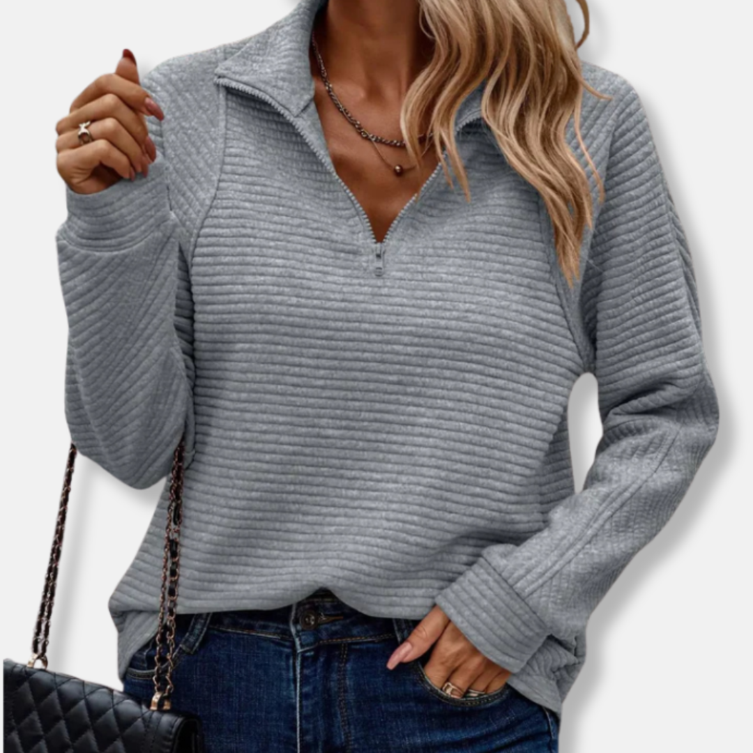 Comfy Oversized Crew Neck Sweater