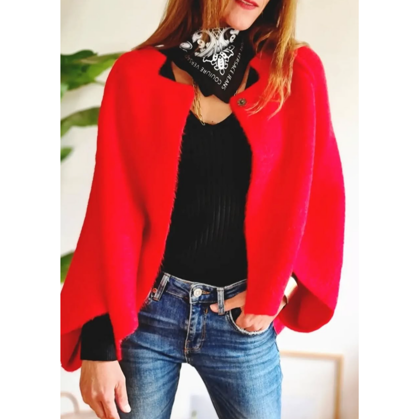 Luxurious Wool Overcoat with Classic Style