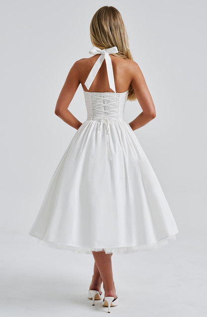 Elegant Ladies Floral Party Dress