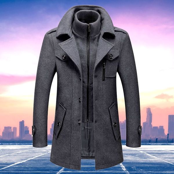 Warm Mens 2 Piece Winter Coat