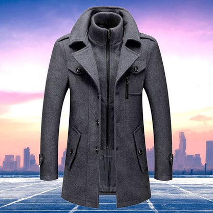 Warm Mens 2 Piece Winter Coat
