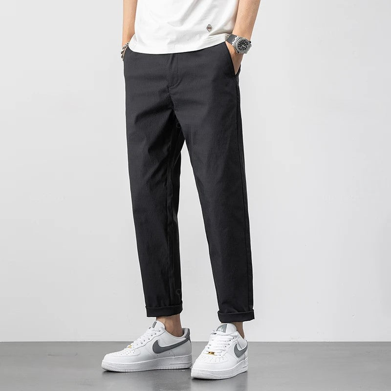 Comfortable Mens Straight Leg Casual Pants