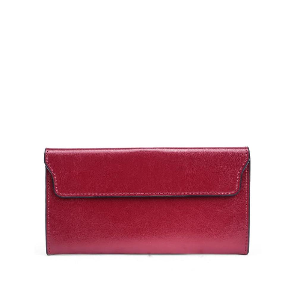 Classic Brown Leather Fold Wallet - Nocini