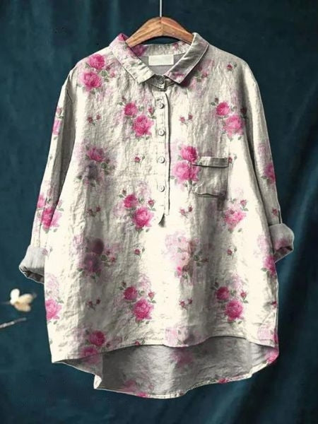 Pretty Flower Women Blouse