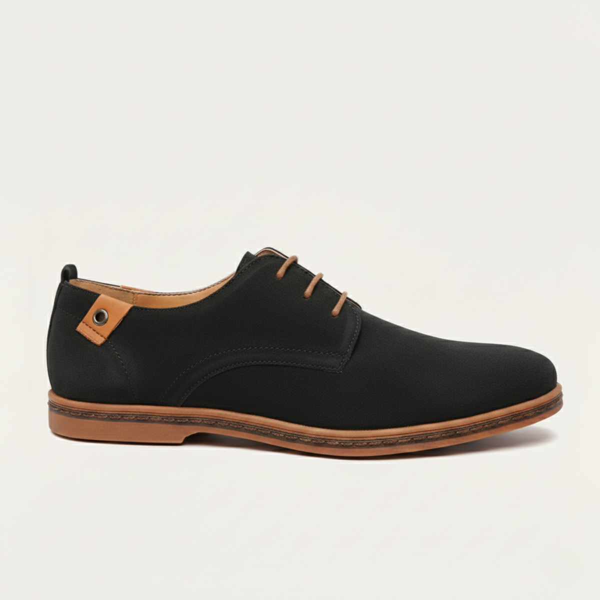 Luxury Suede Derby Style Shoes - Nocini