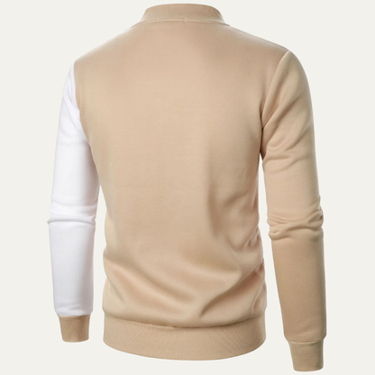 Men's Slim Colourblock Windbreaker Jacket
