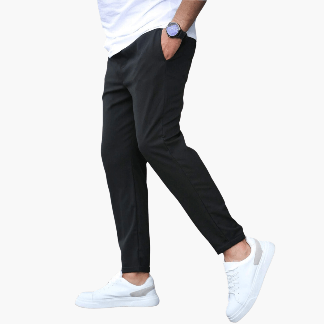 Men's Slim Fit Elastic Waist Pants