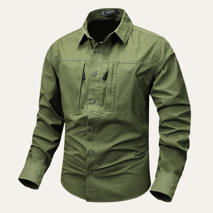 Practical Men's Outdoor Pocket Sweater - Nocini