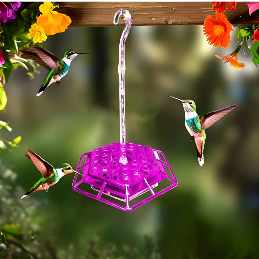 Squirrel Resistant Hummingbird Feeders