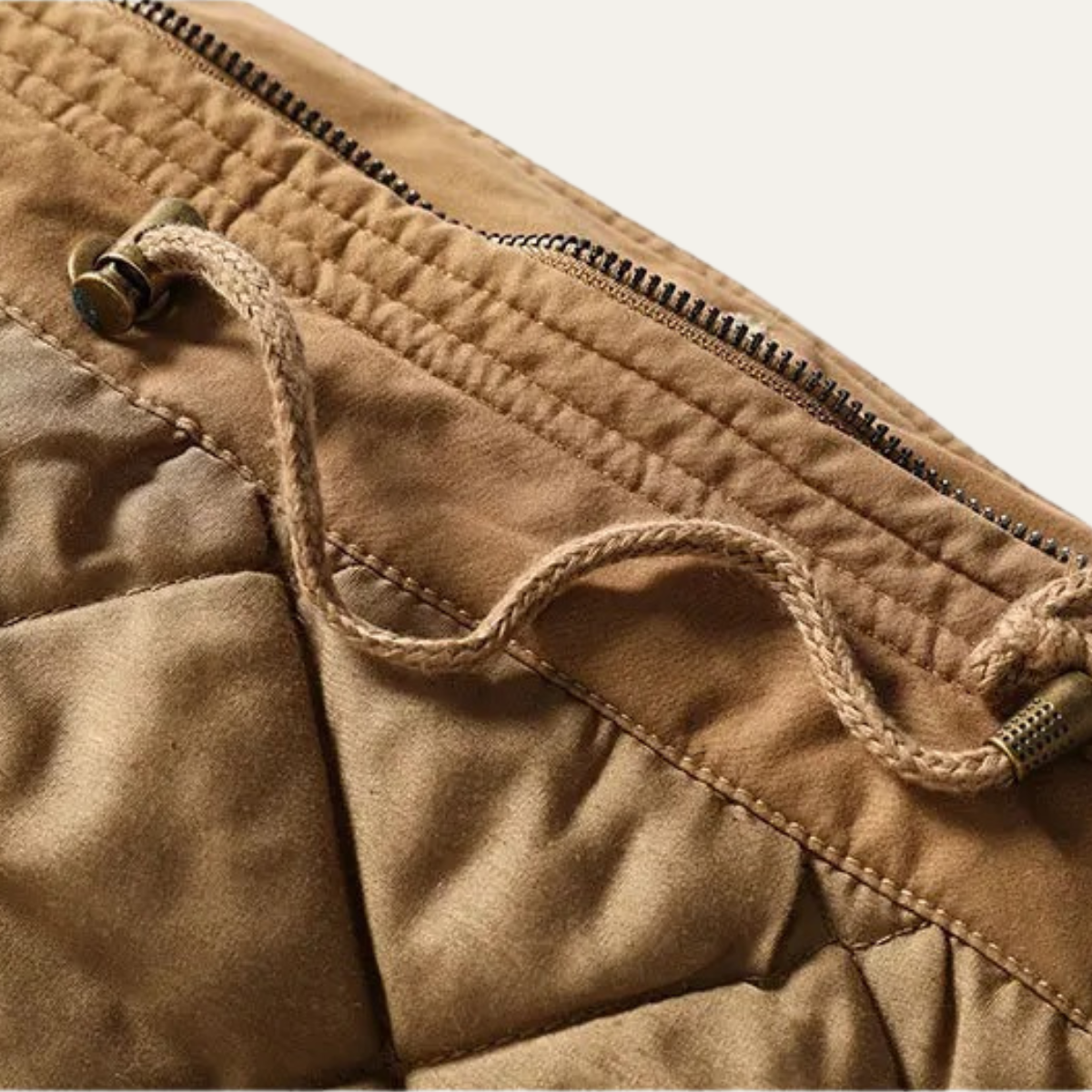 Warm Men's Fleece Lined Hooded Parka Coat
