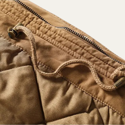 Warm Men's Fleece Lined Hooded Parka Coat