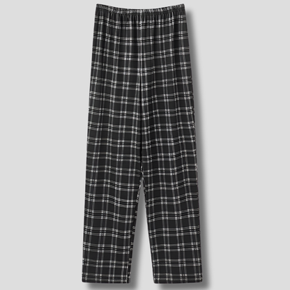 Soft Plaid Mens Sleep Pants 3-Pack