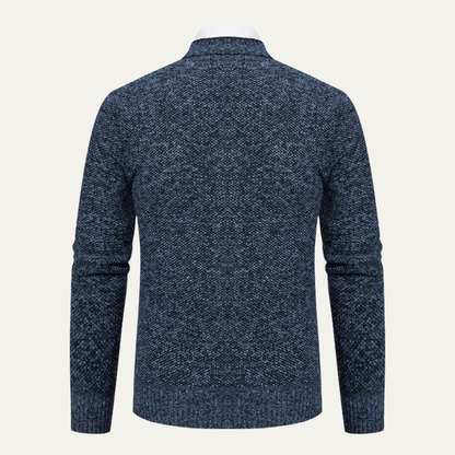 Comfortable Men's Knit V Neck Sweater Cardigan