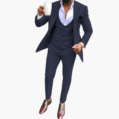 Men's 3 Piece Slim Fit Suit Set