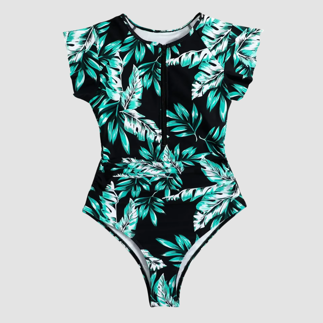 Easy On Zip Front Swimsuit