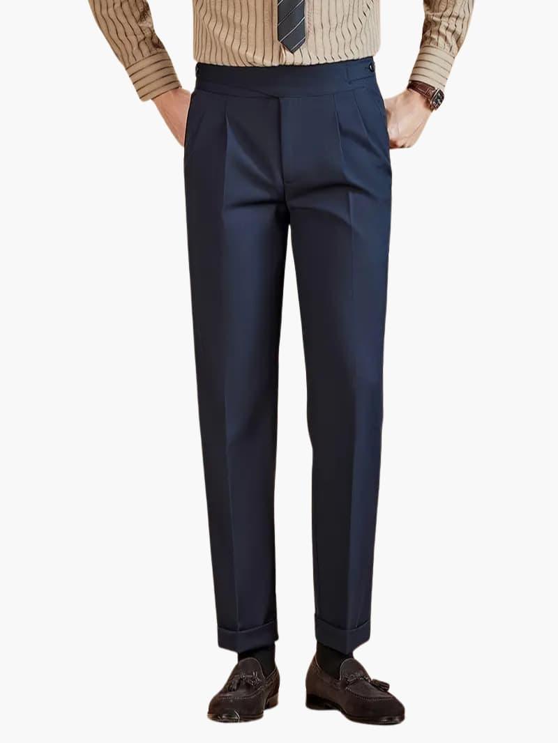 Warm Mens Formal Suit Pants