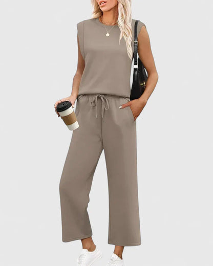 Soft Two Piece Tracksuit Set