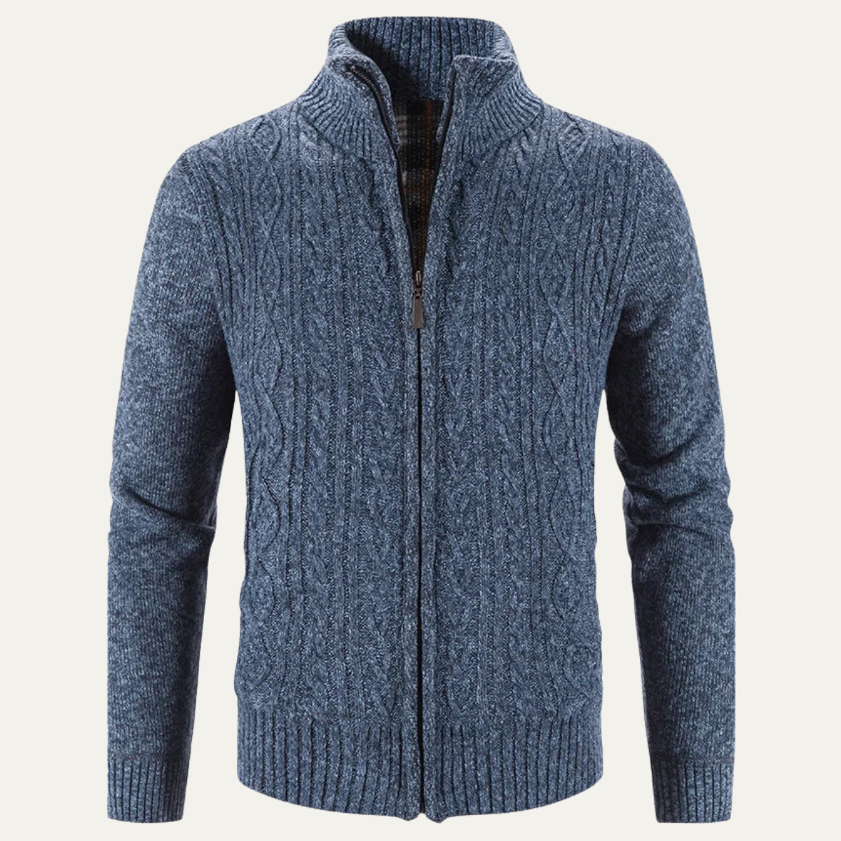 Cozy Men's Fleece Zipper Jacket